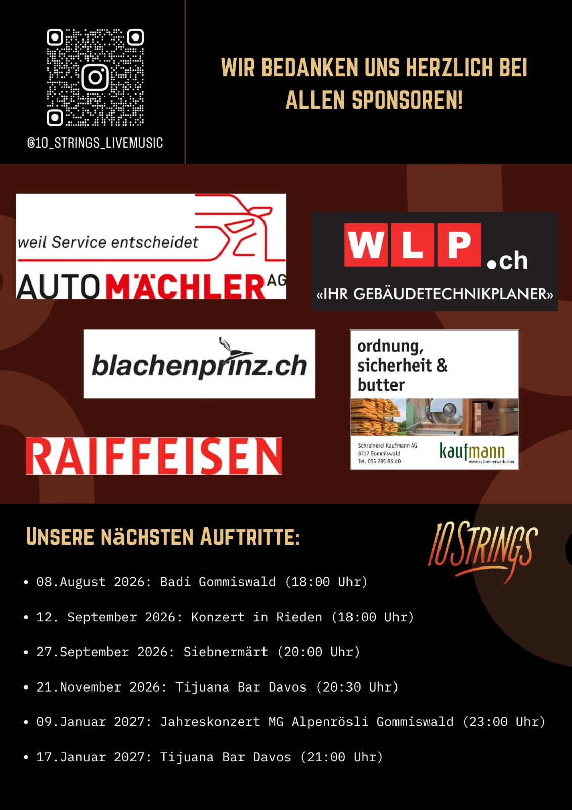 Flyer Rückseite: Unser Fest am 12. September 2026